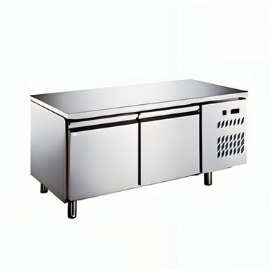 1,8 m-ko ate solidoko mahai aireztatutako hozkailua